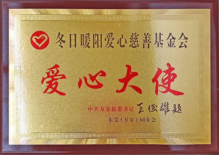 冬日暖陽(yáng)愛(ài)心慈善基金會(huì)愛(ài)心大使